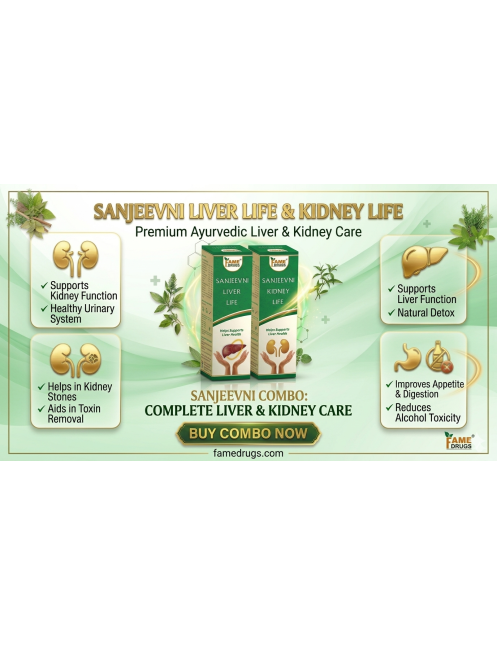 Detox Kidney liver life combo 500Ml