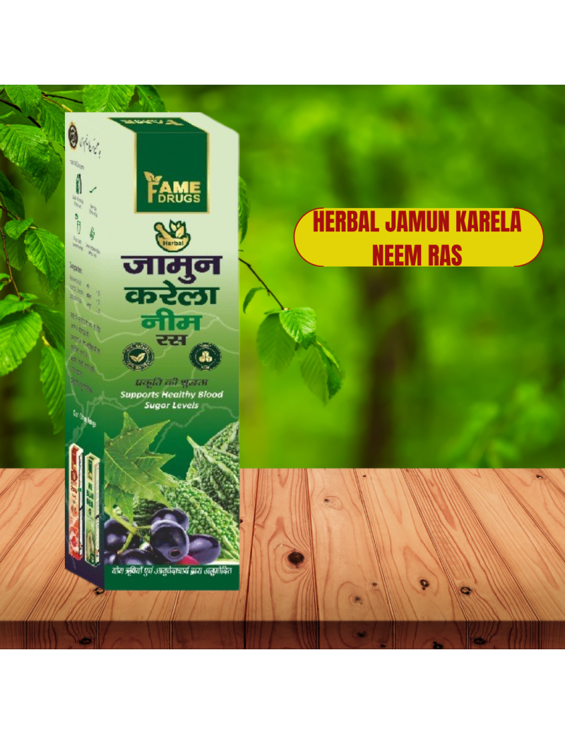 Herbal Jamun Karela Neem Ras 500ml