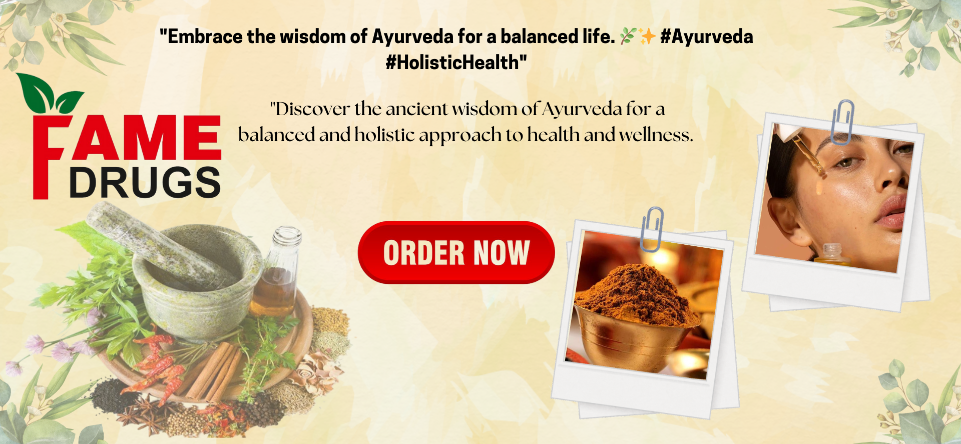 "Embrace Balance, Discover Wellness with Ayurveda."