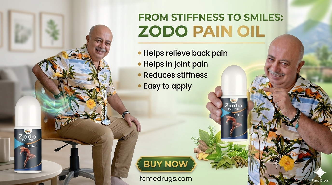Fast-acting relief, zero mess. Just roll, relax, and get back to your day with Zodo Pain Oil